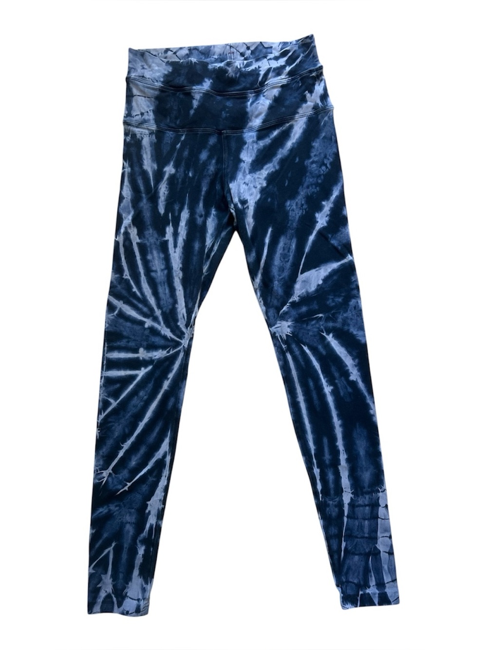 Hard Tail Forever Blue Tie Dye Leggings | Small